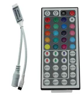 44 Key RGB Wireless Remote Control with Wireless IR Controller