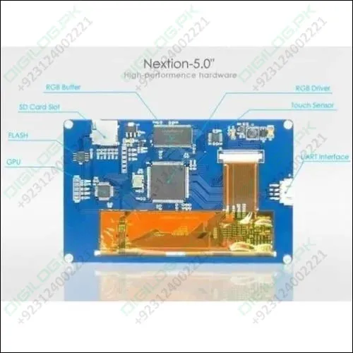 5 Inch Lcd Hmi Tft Intelligent Touch Display Module Nextion Nx8048t050