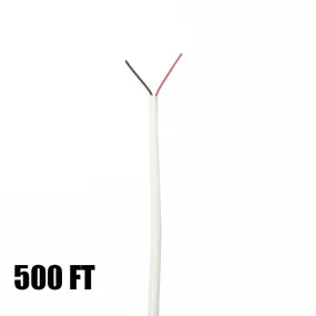 500 ft. roll of 22 ga. 2 conductor solid wire