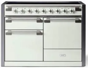 AGA Elise Series Classic Color Coll AEL481INWHT 48" Freestanding Induction Range