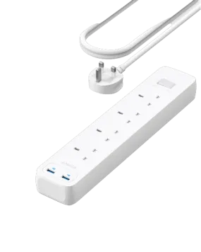 Anker PowerExtend 322 USB Power Strip  4 in 1 -White