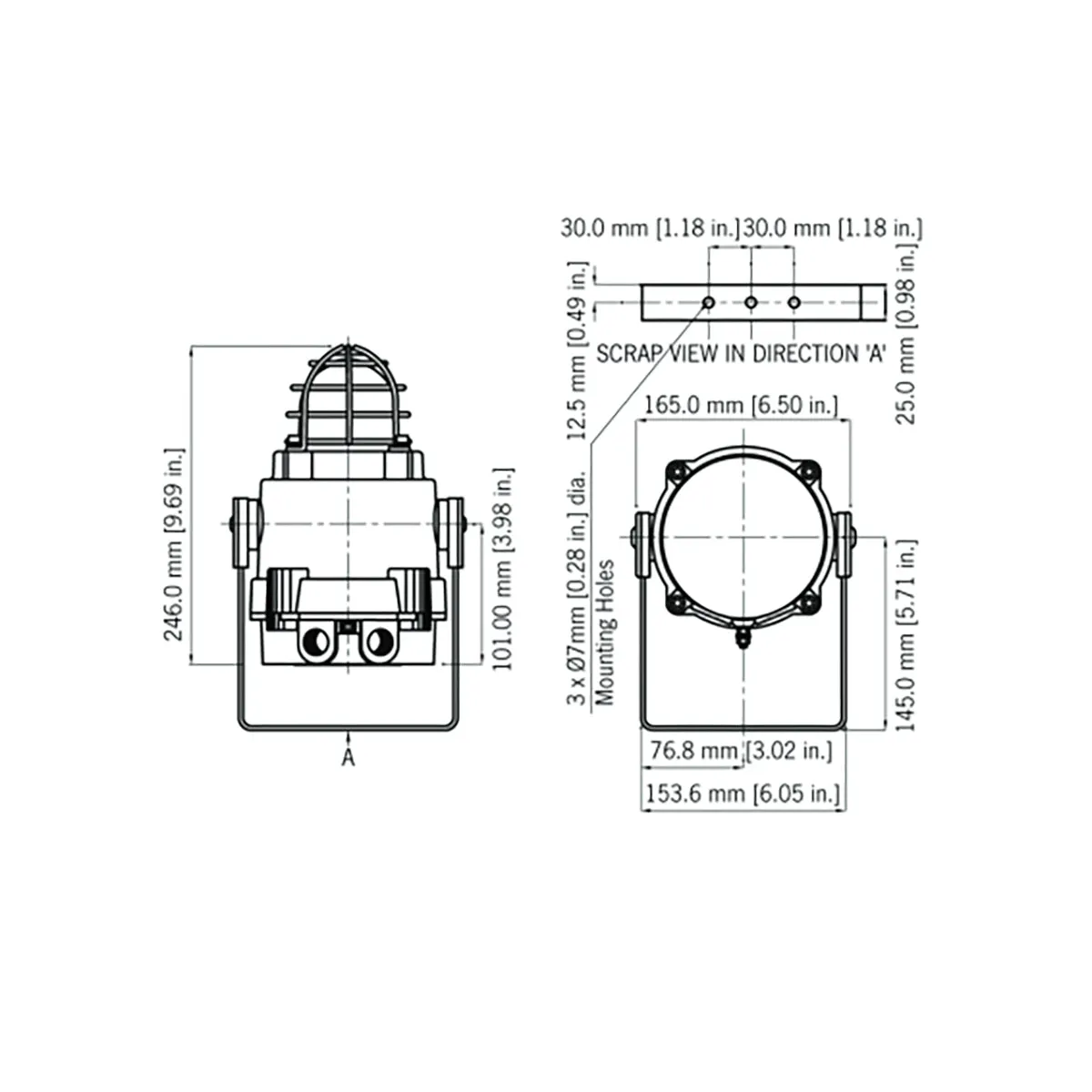 BExBG15 Flameproof Xenon Beacon (15 Joules)