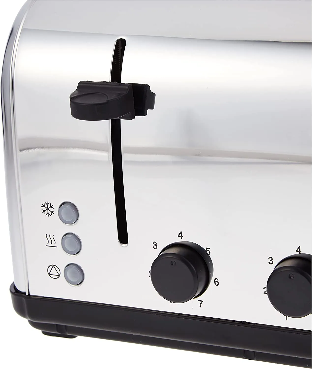 Black & Decker 4 Slice Toaster Stainless Steel ET304