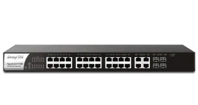 DrayTek VIGORSWITCH-P1280 24 port PoE  WebSmart Gigabit Switch