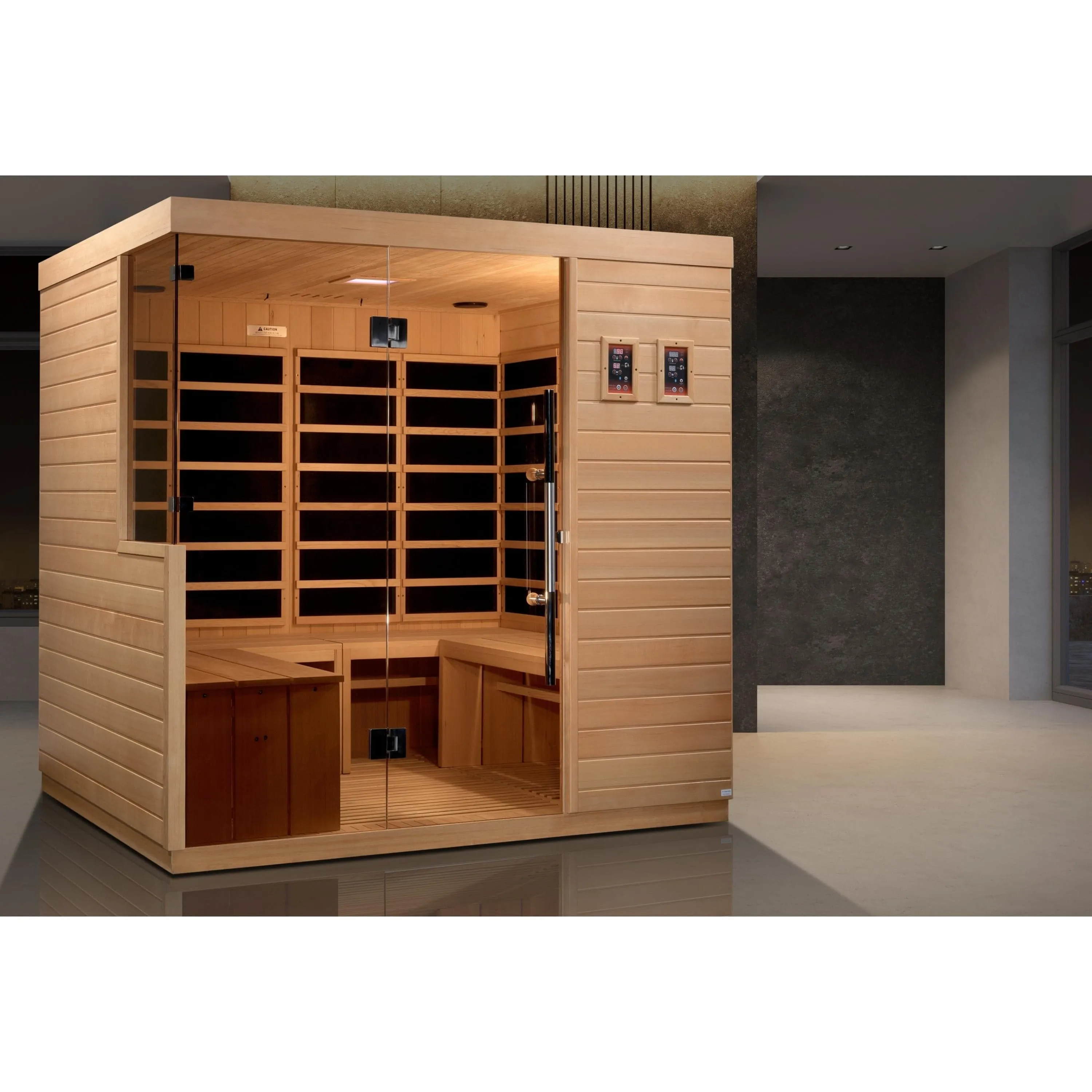 Dynamic La Sagrada 6-person Ultra Low EMF (Under 3MG) FAR Infrared Sauna