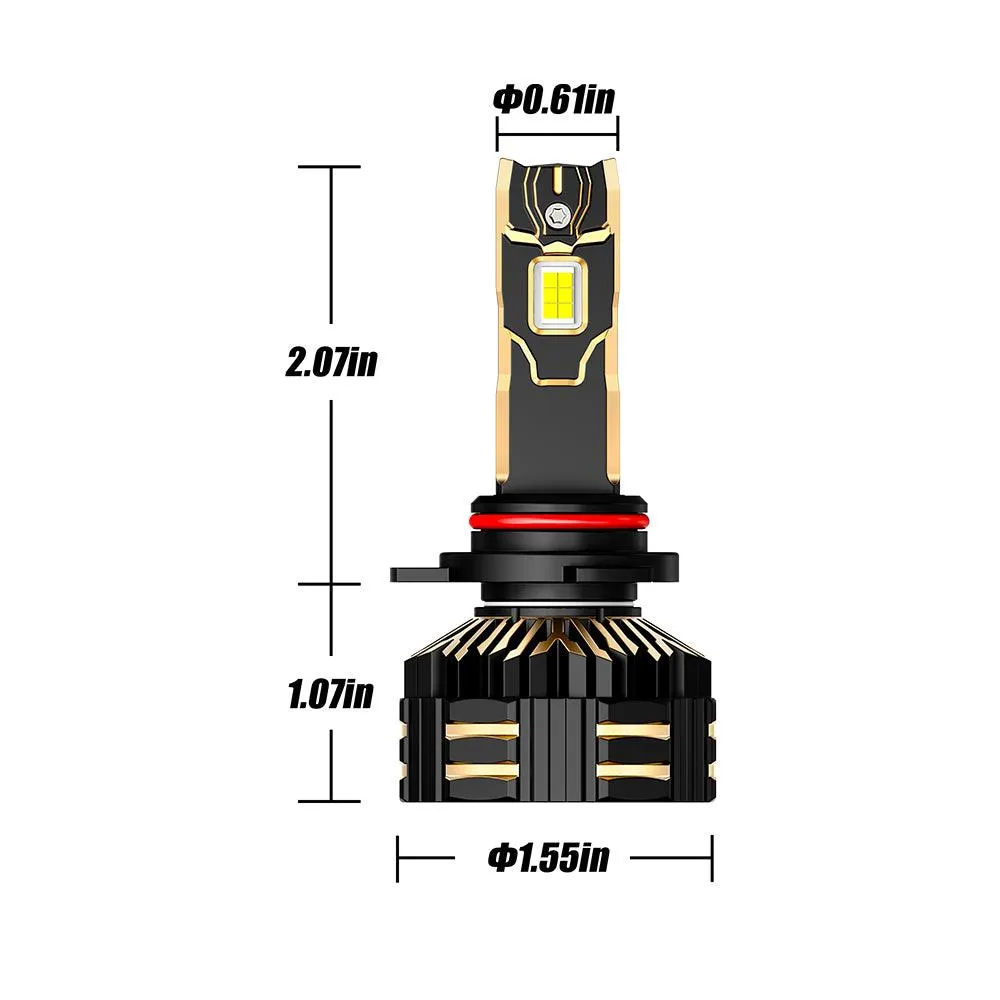 🆕GX-ULTRA Series 40000LM 240W LED Headlight Bulbs 6500K Cool White