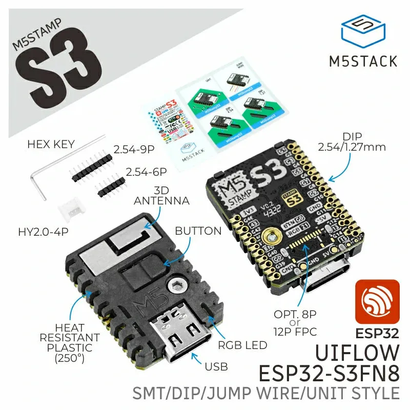 M5Stamp ESP32S3 Module