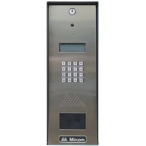 Mircom TX3-200-4U-C Slim Line Telephone Access System, Universal Enclosure, LCD Display