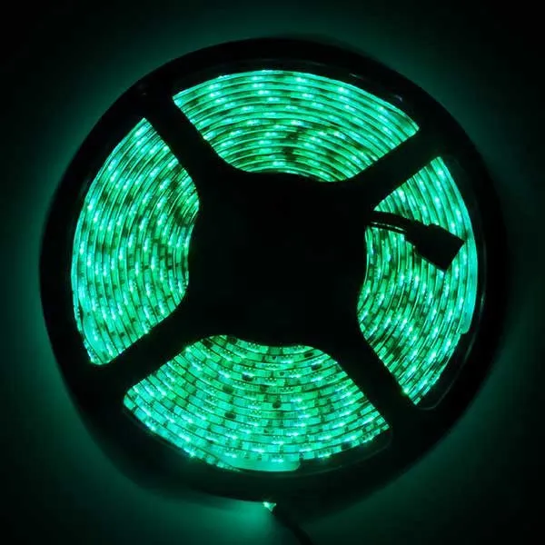 NovaBright 24V 5050SMD Color Changing RGB Super Bright LED Strip Light 16 Ft Reel 300 LEDs Reel Only