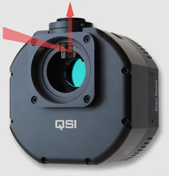 QSI 660wsg Mono CCD Camera - Mechanical Shutter, Integrated Guider Port & 5 Position Filter Wheel