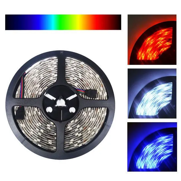 RGB150R Color Changing 5050SMD Nova Bright  Flexible LED Strip Reel Only