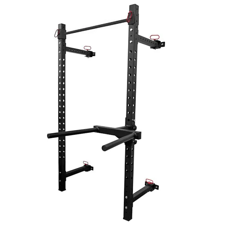 Riot Wall-Mounted Foldable Rack - 2.1m Tall, Black