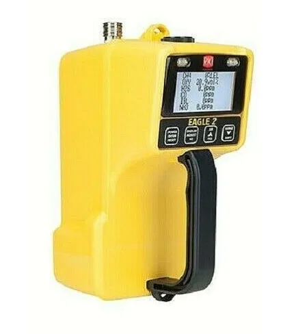 RKI Instruments 722-038-H2 Eagle 2 Gas Monitor LEL/ CH4(IR Autoranging %LEL/%vol