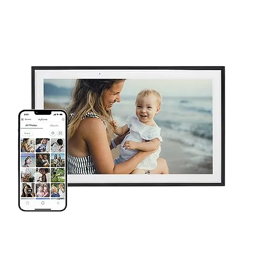 Skylight 15" WiFi Digital Photo Frame with Touchscreen Display & Mobile App