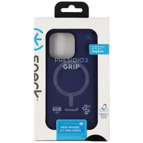 Speck Presidio2 Grip Case For Magsafe  for iPhone 13 Pro - Coastal Blue/Black