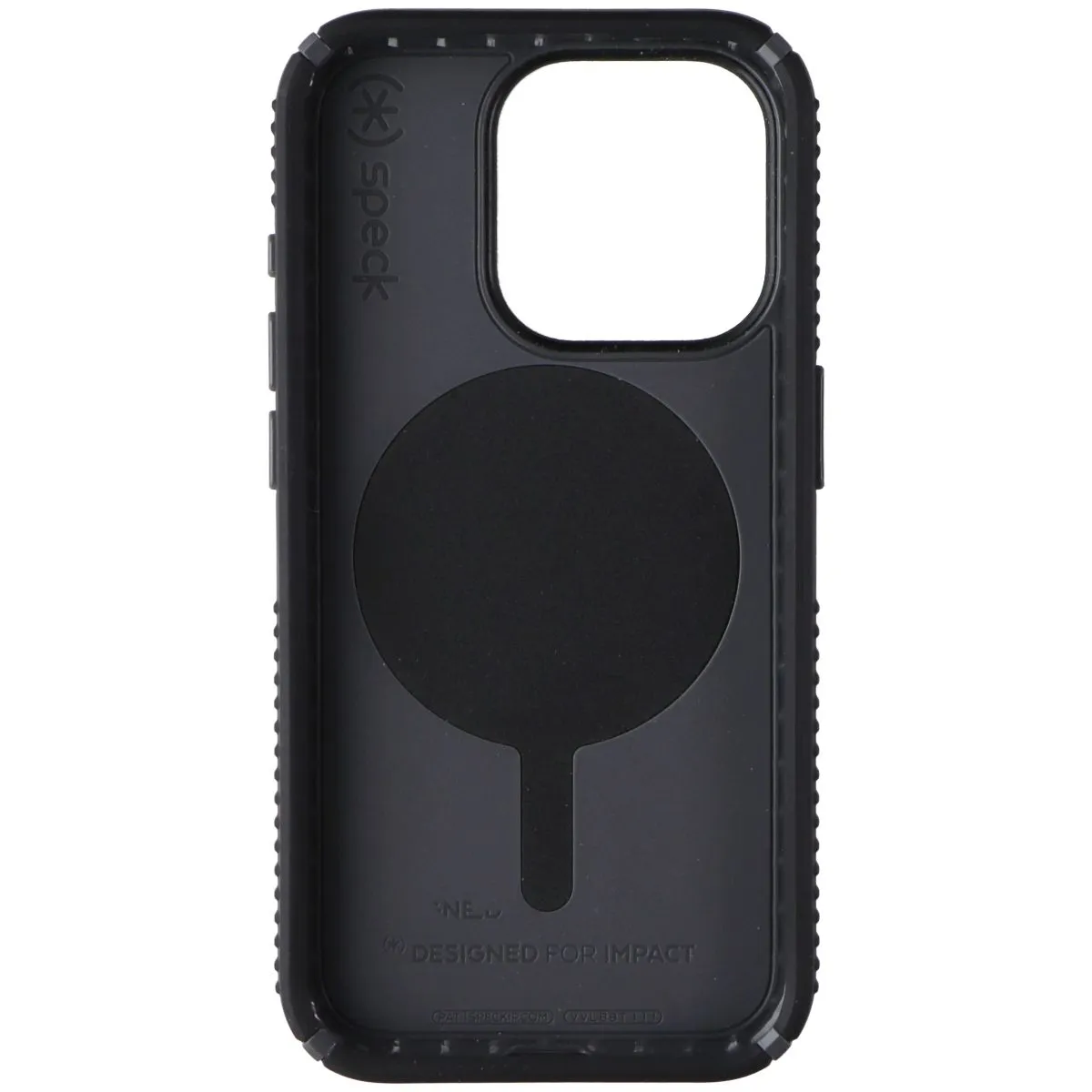 Speck Presidio2 Grip ClickLock Case for MagSafe for iPhone 15 Pro - Black