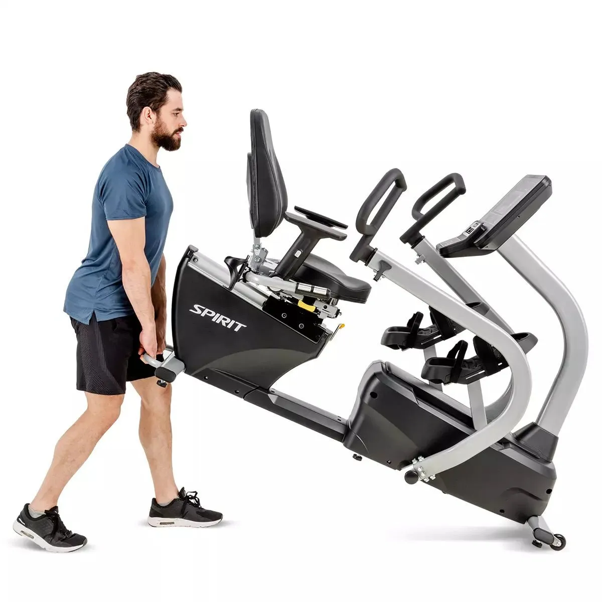 Spirit Fitness CRS800S Step Thru Recumbent Stepper