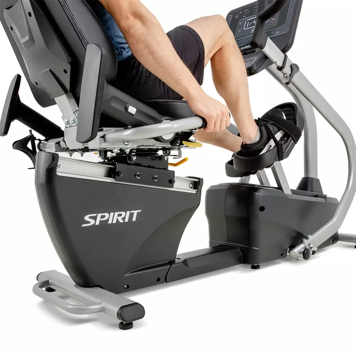 Spirit Fitness CRS800S Step Thru Recumbent Stepper