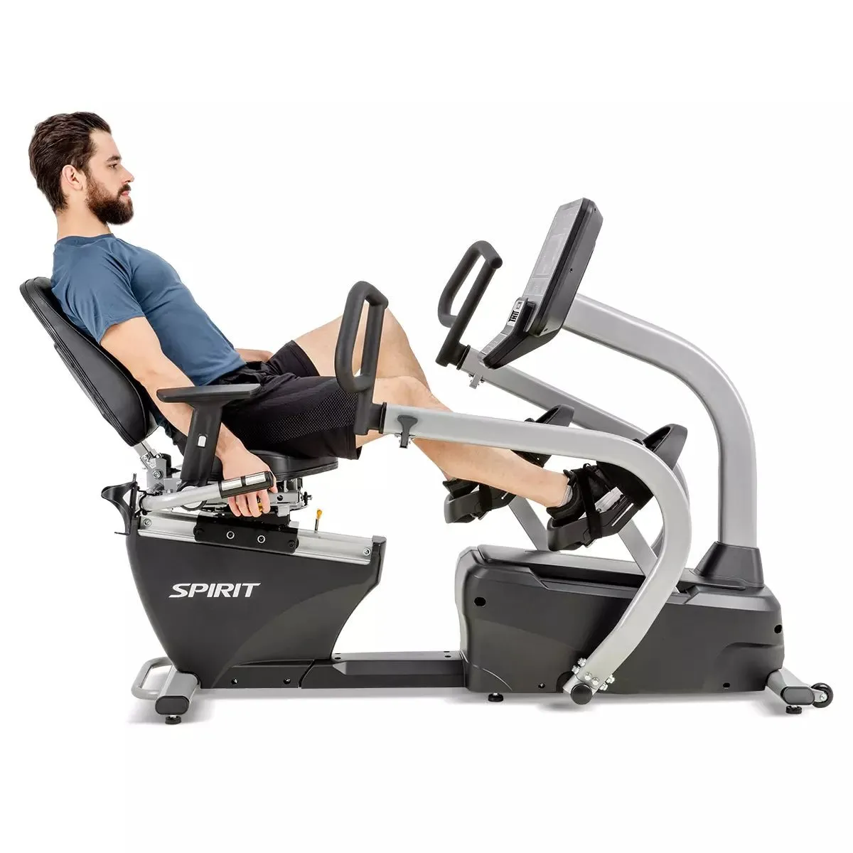 Spirit Fitness CRS800S Step Thru Recumbent Stepper