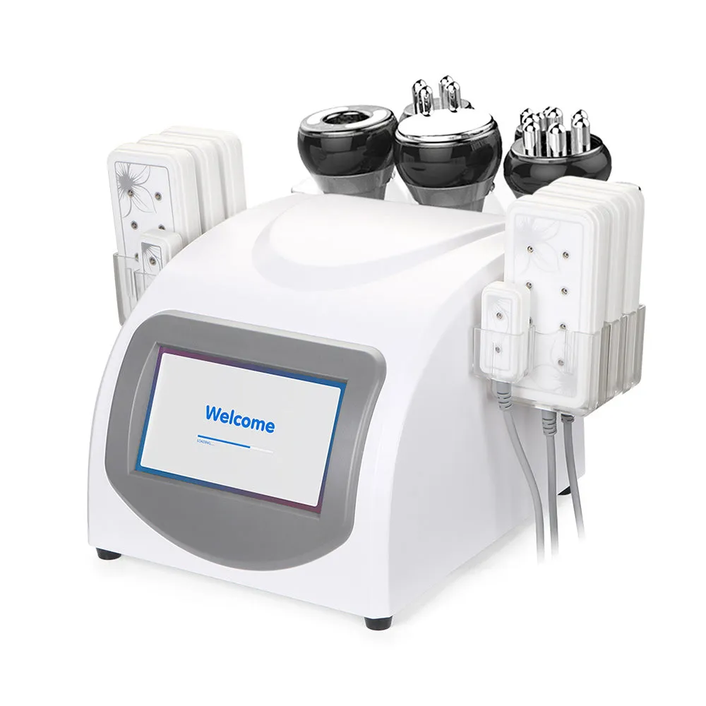 Ultrasonic Cavitation Vacuum Slimming Radio Frequency 5mw Lipolaser Body Shaping Machine