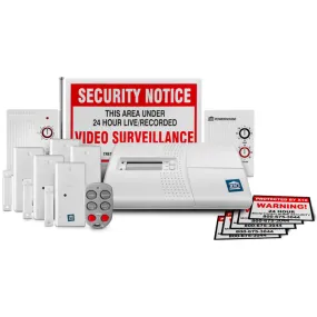 X10 INTERMEDIATE 15 Piece Security System with SR751 Range Extender