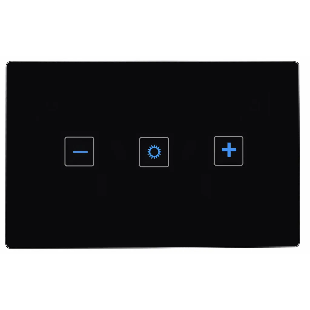 ZigBee Smart 1 Gang Dimmer Switch for SmartThings, Hubitat and Philips Hue (Black)