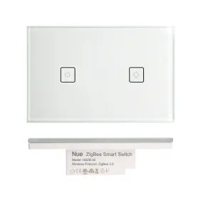 ZigBee Smart 2 Gang Switch for SmartThings, Hubitat and Philips Hue