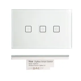 ZigBee Smart 3 Gang Switch for SmartThings, Hubitat Hub, Philips Hue