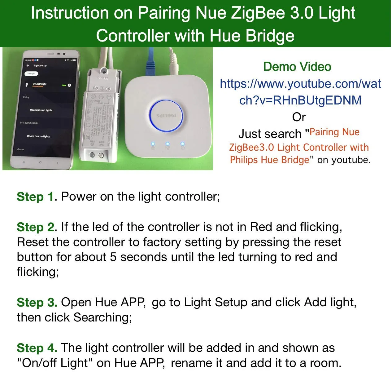 ZigBee Smart Inline Dimmer Switch for SmartThings (Aeotec), Hubitat, Philips Hue, Echo Plus